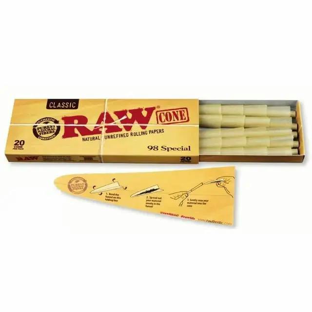 RAW Classic 98 Special Pre-Rolled Cones