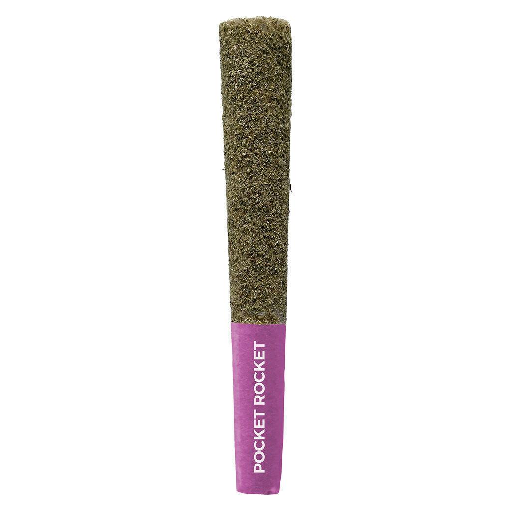 5PK - Pocket Rockets Redline Infused Pre-Rolls by Pistol & Paris (INDICA)