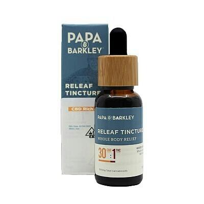 Papa & Barkley-Releaf Tincture 30ml 30:1