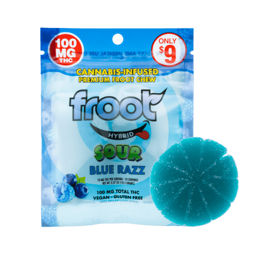 Sour Blue Razz [1pk] (100mg)