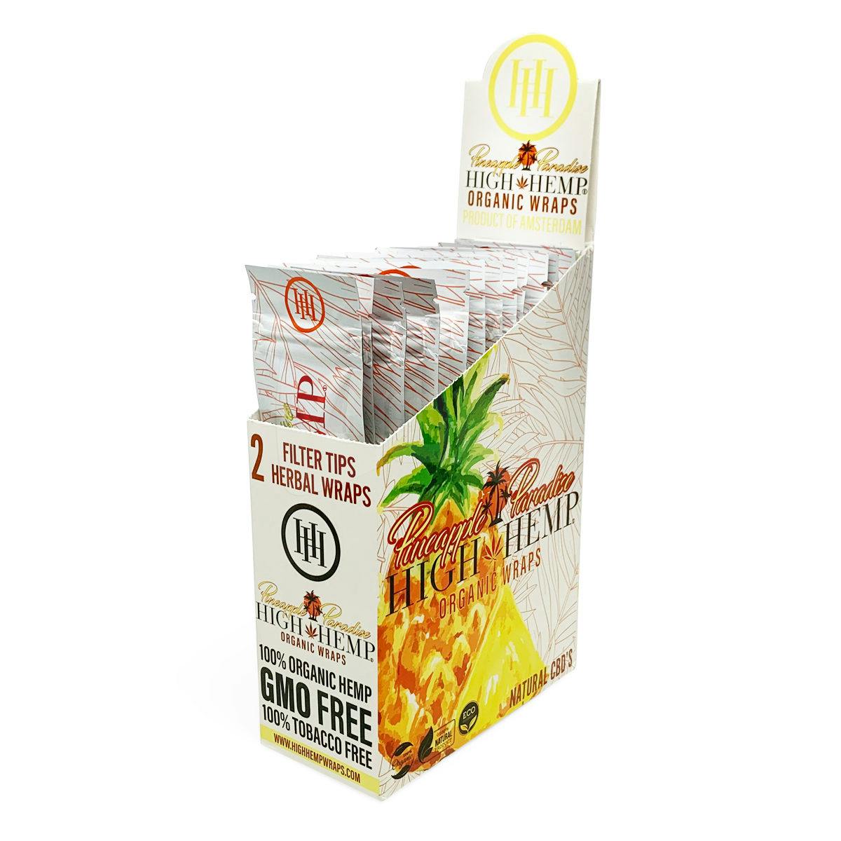 High Hemp Wraps Pineapple Paradise
