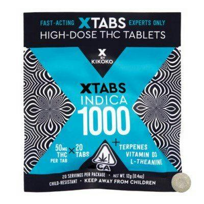 Kikoko XTabs 1000mg Indica Tablets