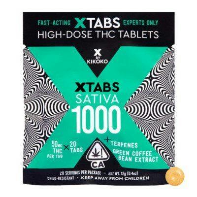 Kikoko XTabs 1000mg Sativa Tablets