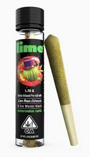 Lime Infused 1.75g Gushers Preroll