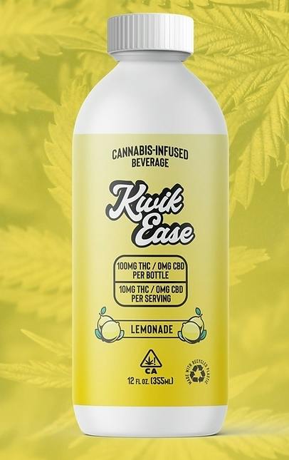 Kwik Ease 100mg Beverage Lemonade