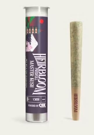 Heirbloom Legacy Flower PR Master Kush