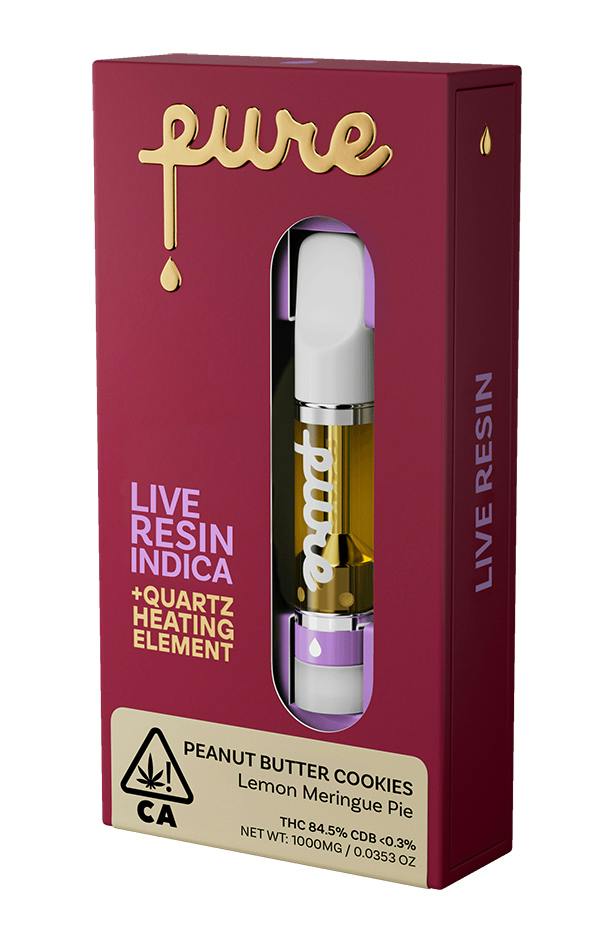 Pure Live Resin 1g Cartridge Melonade