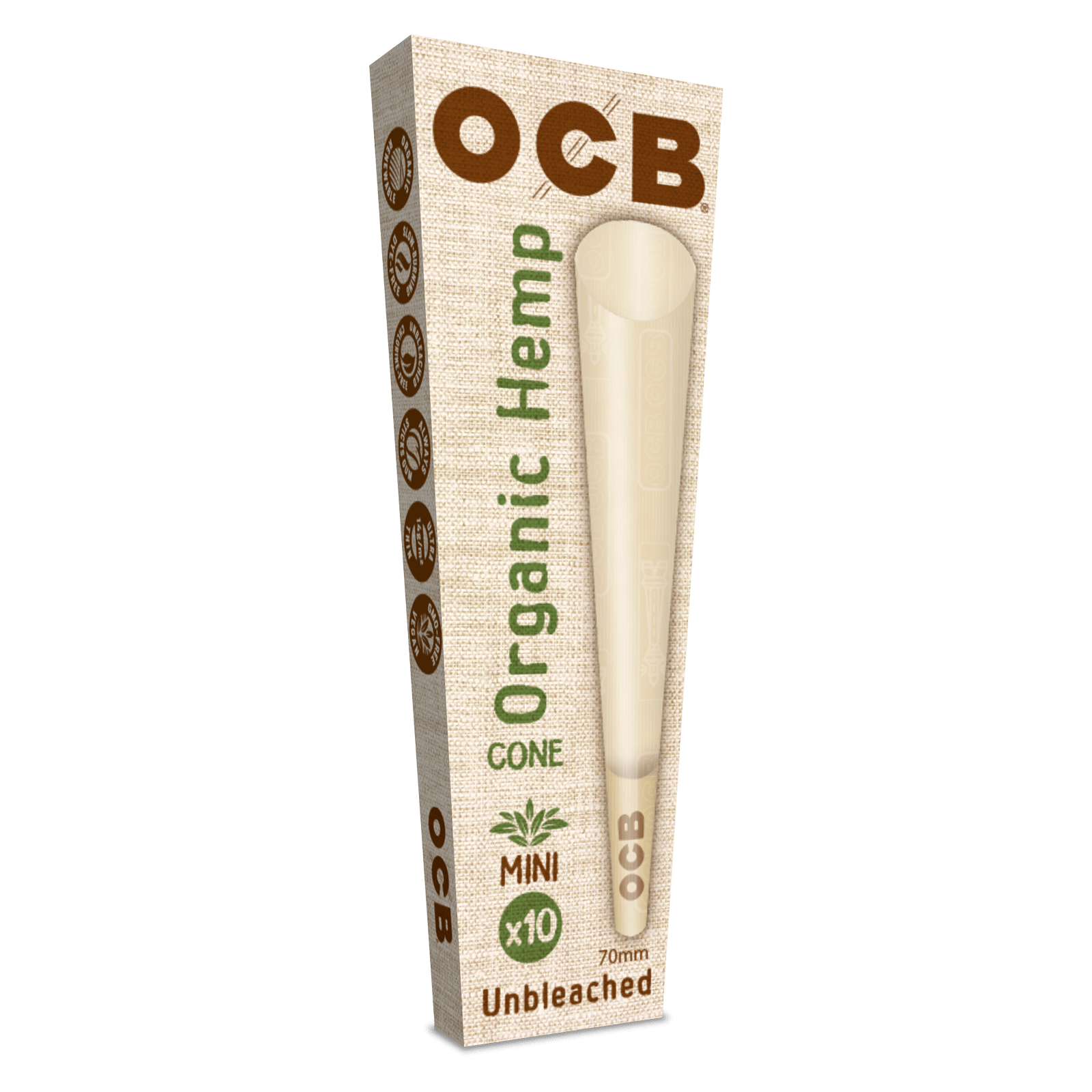 OCB Organic Hemp Cones King Size 3pk