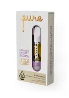 Pure Quartz 1g Cartridge Strawnana