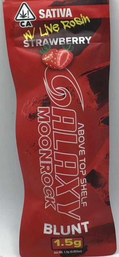 Galaxy 1.5g Live Rosin Blunt Strawberry