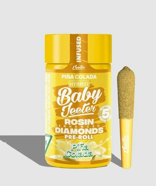 JeeterBaby Rosin Diamonds Pina Colada