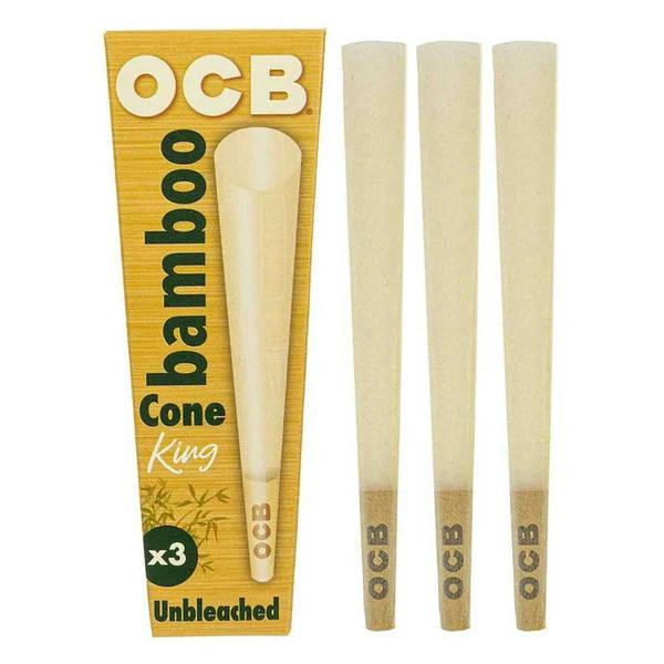 OCB Bamboo Cones King Size 3pk