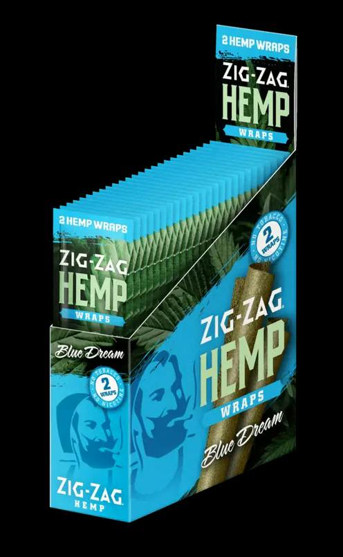 ZIG-ZAG Hemp Wraps Blue Dream