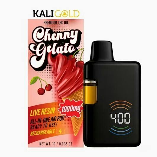Kali Gold 1g Live Resin All-in-One Cherry Gelato