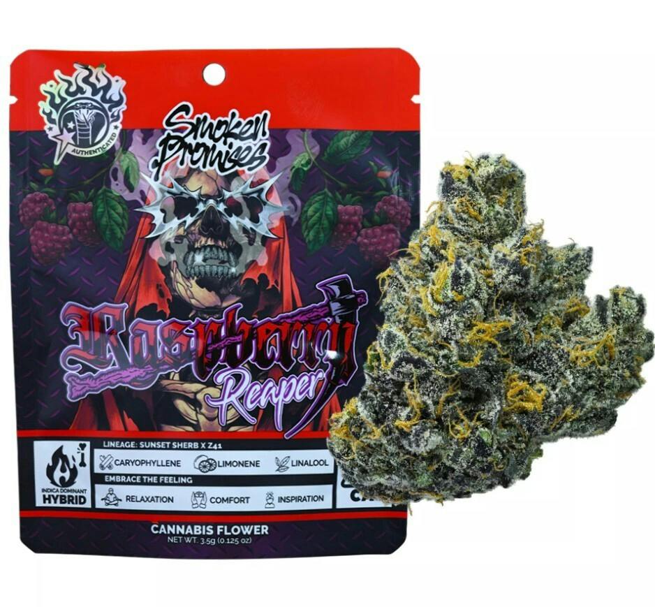 Smoken Promises 3.5g Raspberry Reaper