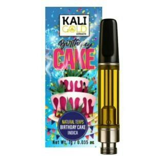 Kali Gold 1g Cartridge Birthday Cake