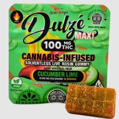 Dulze Max 100mg Cucumber Lime Gummy