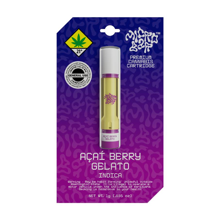 Microcarts 1g Cartridge Acai Berry Gelato