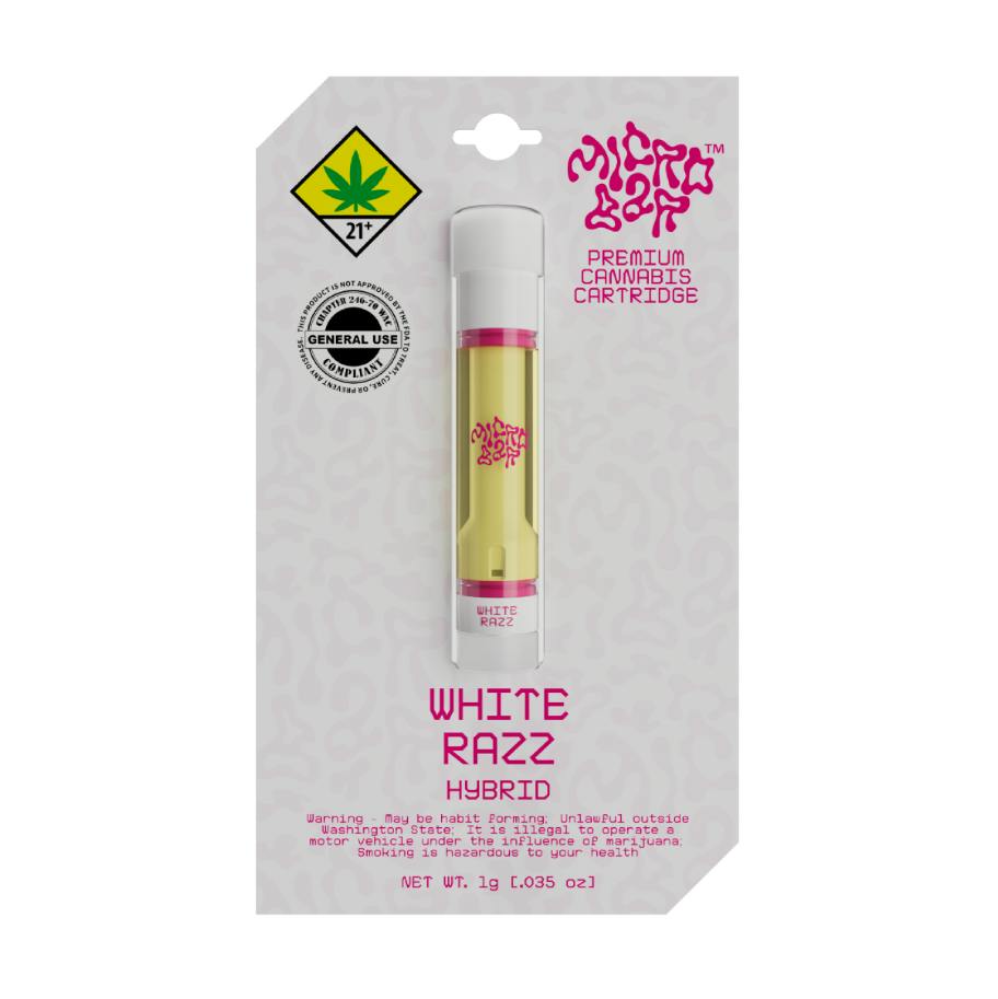 Microcarts 1g Cartridge White Razz