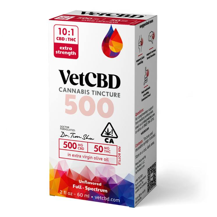 VET CBD 10:1 500mg Tincture
