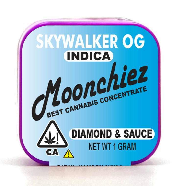 Moonchiez Diamond and Saouce Skywalker OG 1g