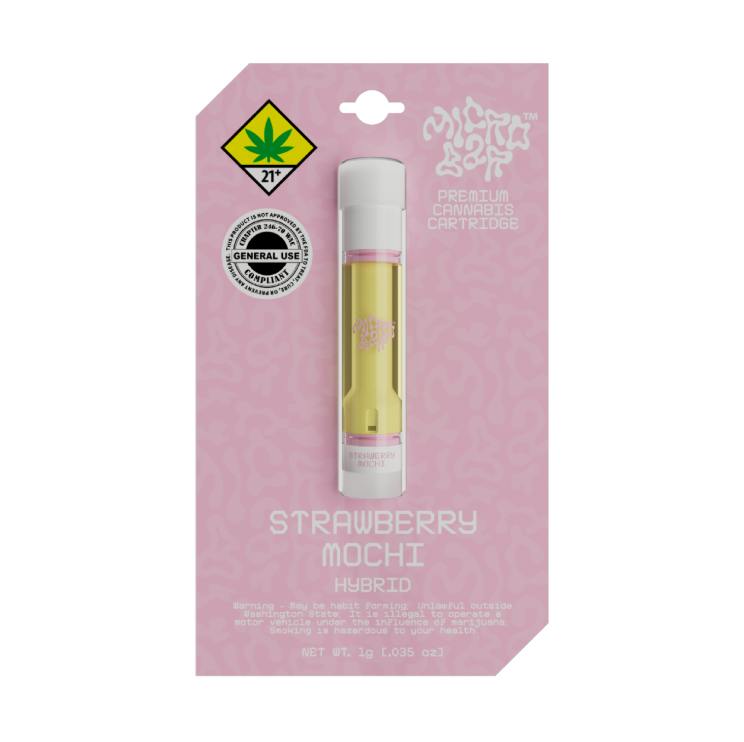 Microcarts 1g Cartridge Strawberry Mochi