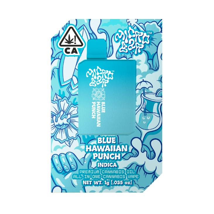 Microbar 1g All-in-One Blue Hawaiian Punch