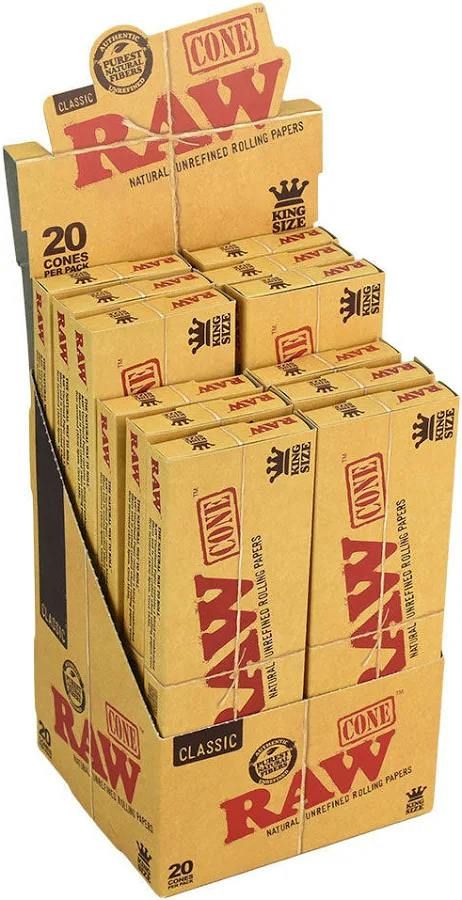 Raw Classic Cone 1 1/4 20 Cones