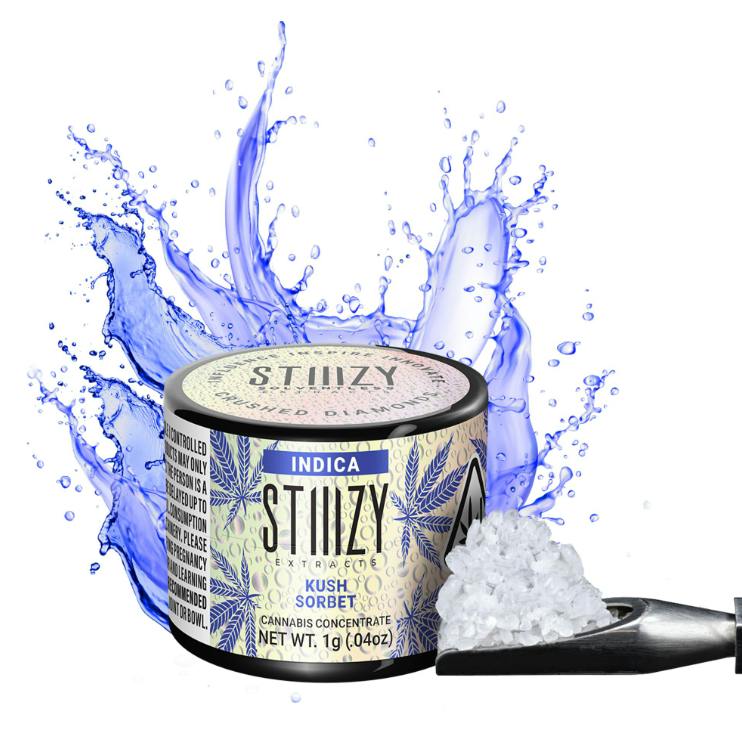 STIIIZY 1g Crushed Diamonds Kush Sorbet