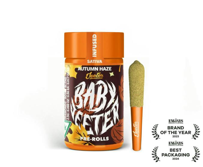 Baby Jeeter Rosin Diamonds Prerolls Autumn Haze