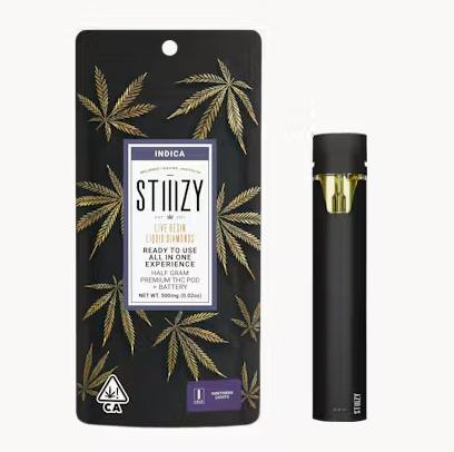 Stiiizy Go 0.5g Live Resin Liquid Diamonds Pod + Battery Cereal Milk