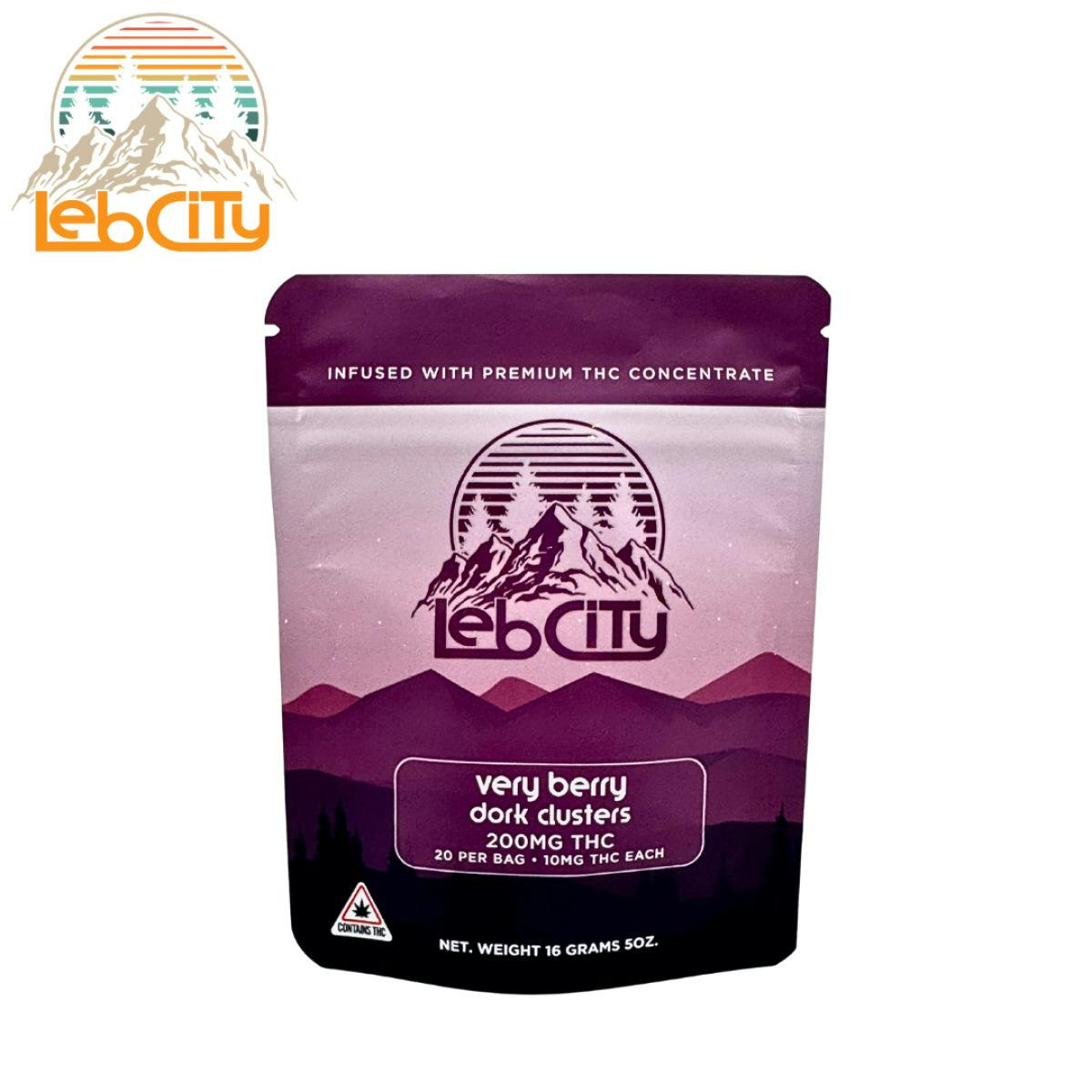 Very Berry 200MG Nerd Clusters | Leb City
