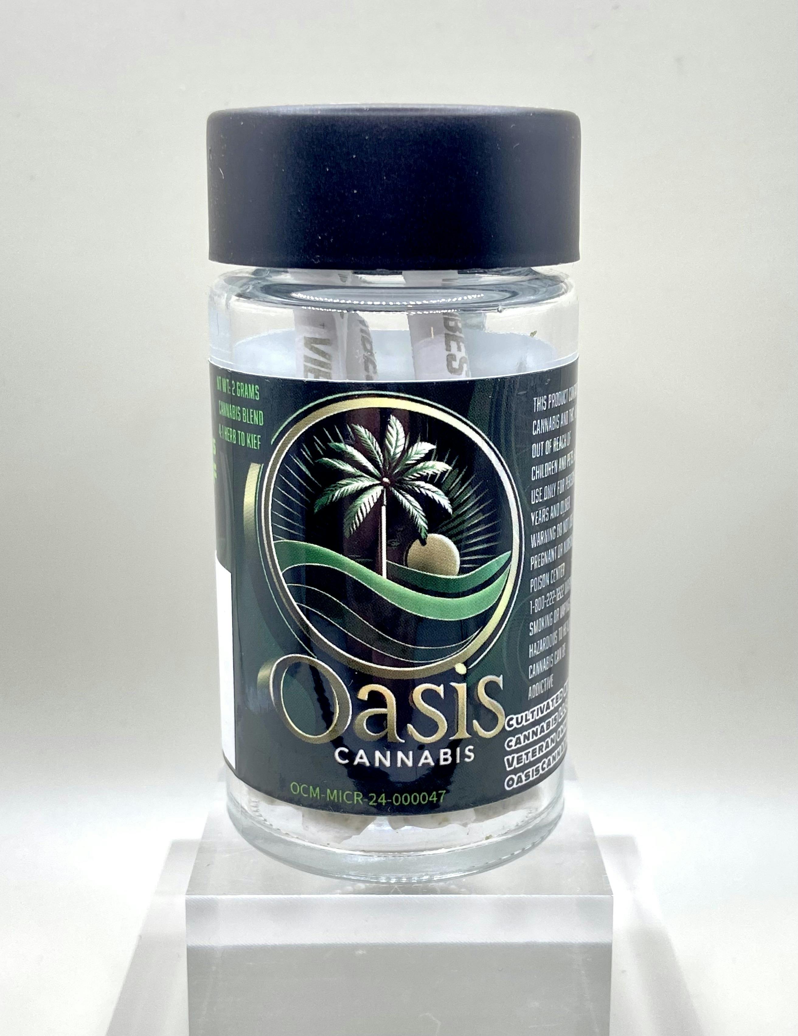 Oasis Cannabis - Toss Salad Dog Walkers - 0.5g 4pk