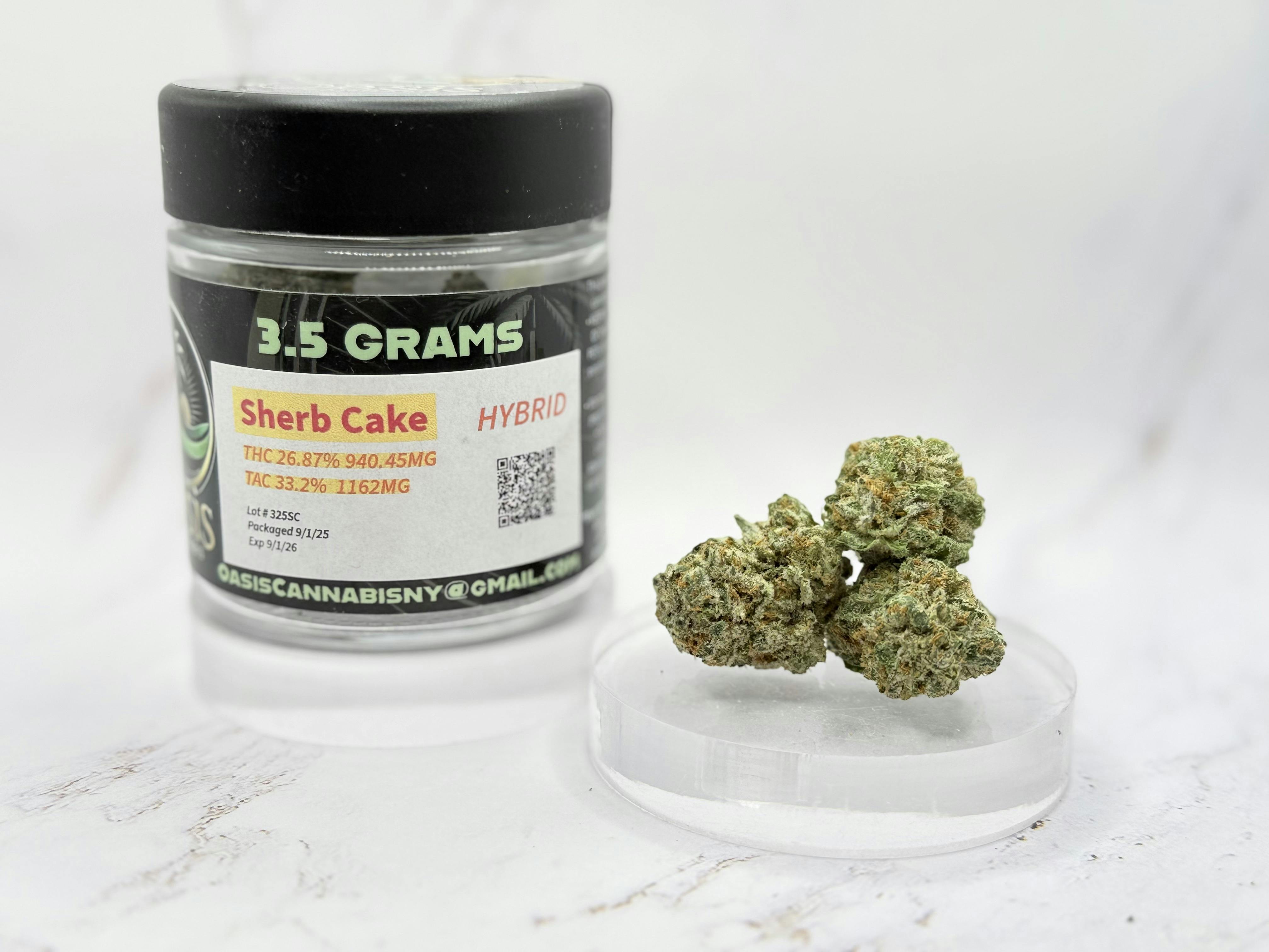 Oasis Cannabis - Sherb Cake - 3.5g (Eighth)