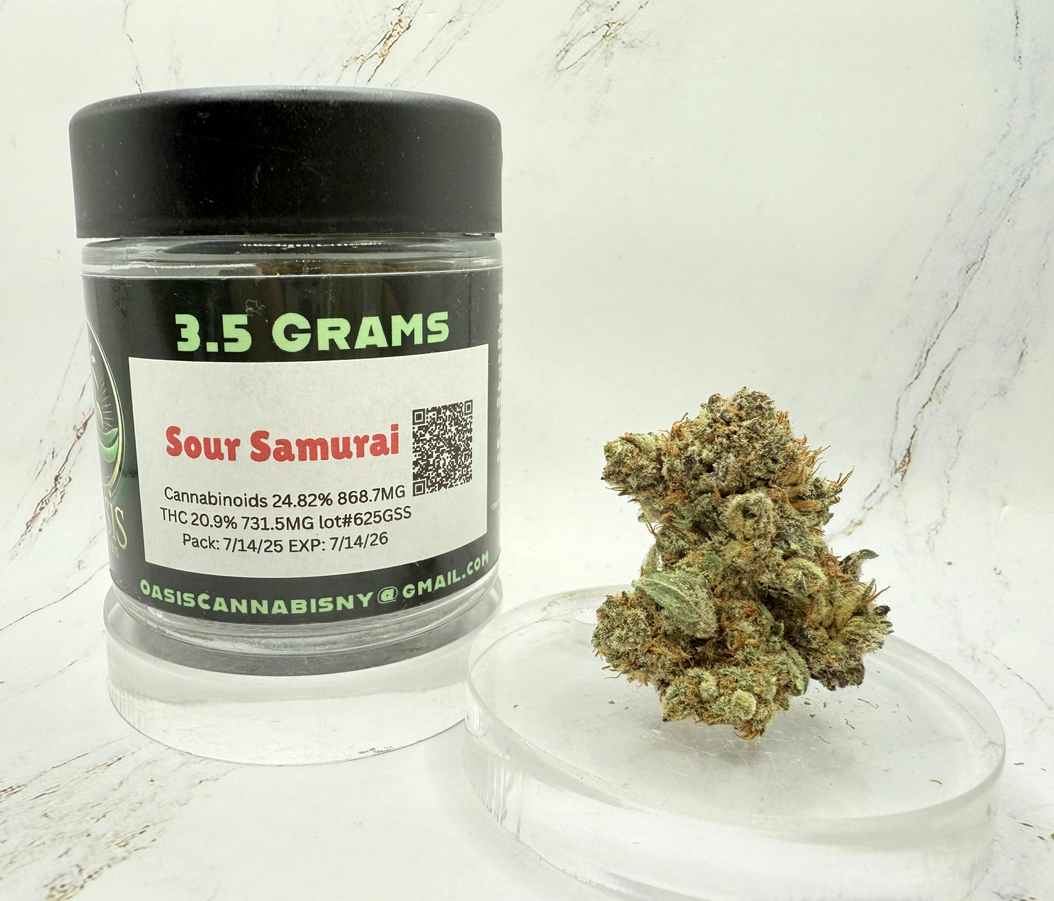 Oasis - Sour Samauri - 3.5g (Eighth)