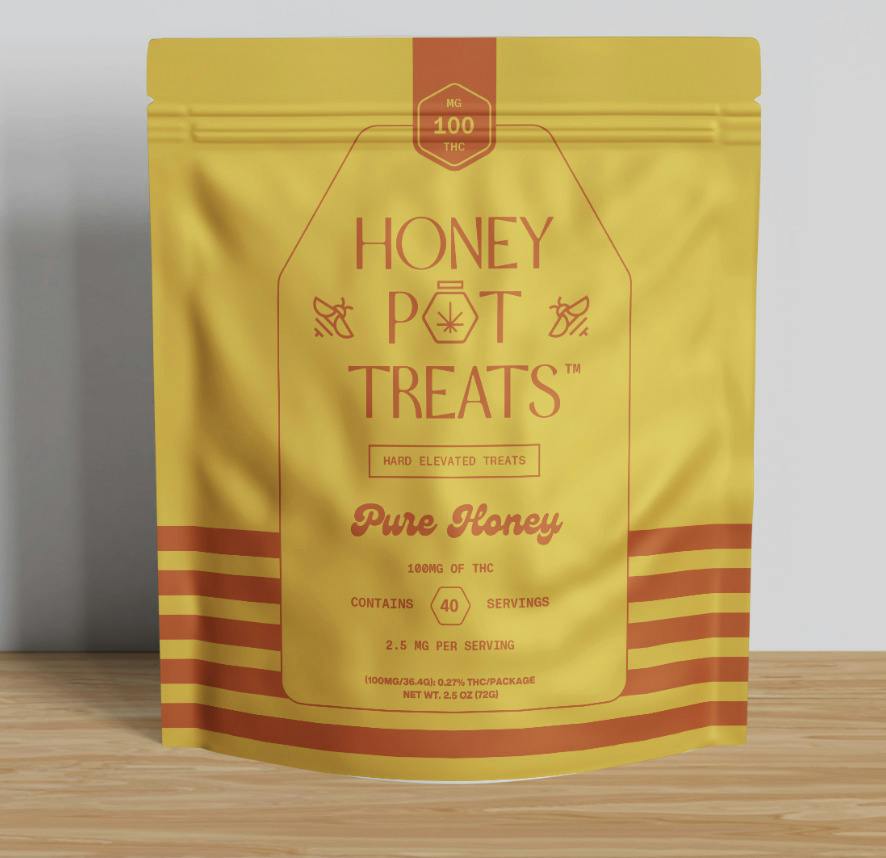 Honey Pot Treats - Pure Honey Lozenges - 2.5mg 40ct
