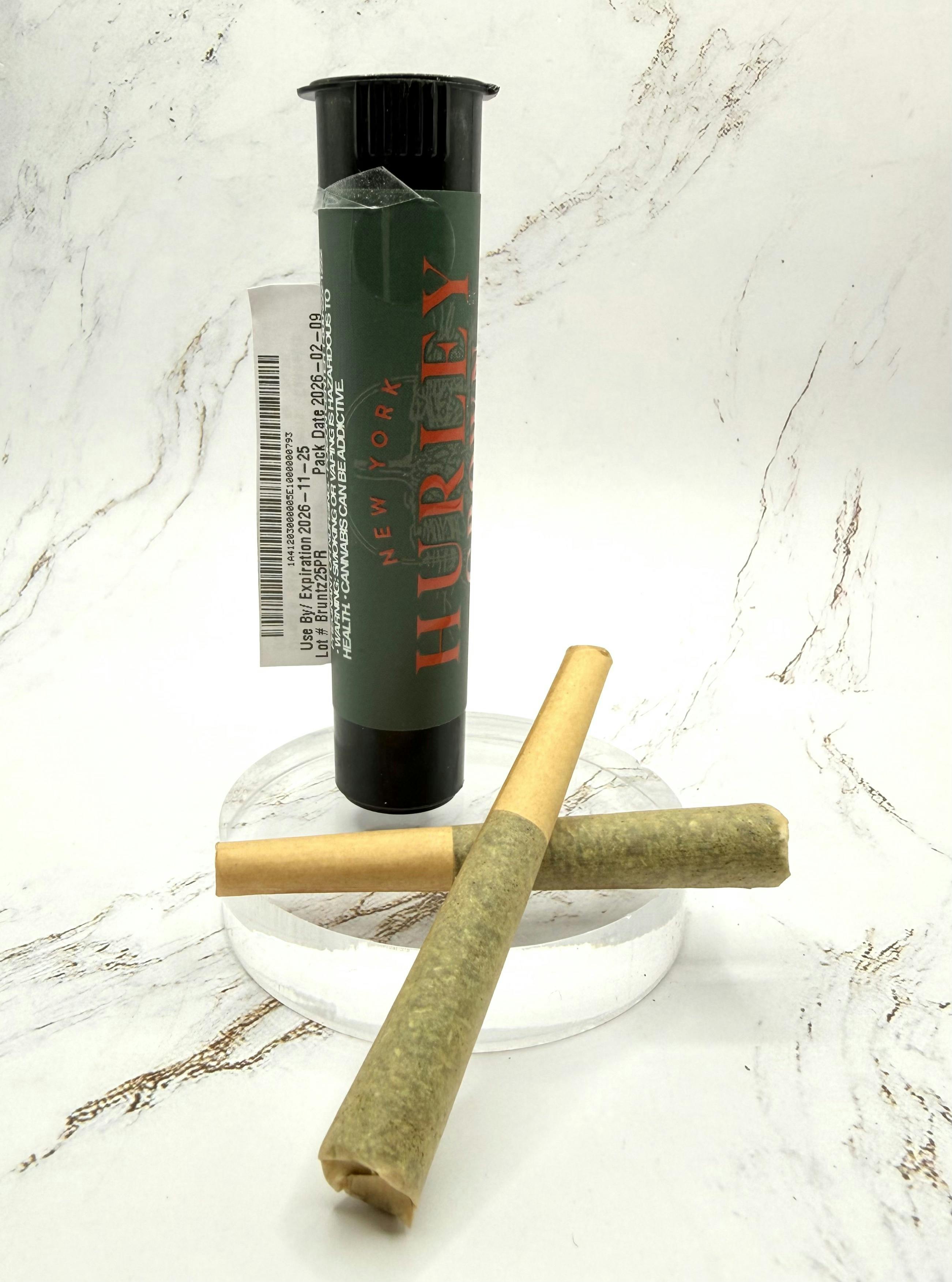 Hurley Grown - B. Runtz - 0.5g 2pk Prerolls