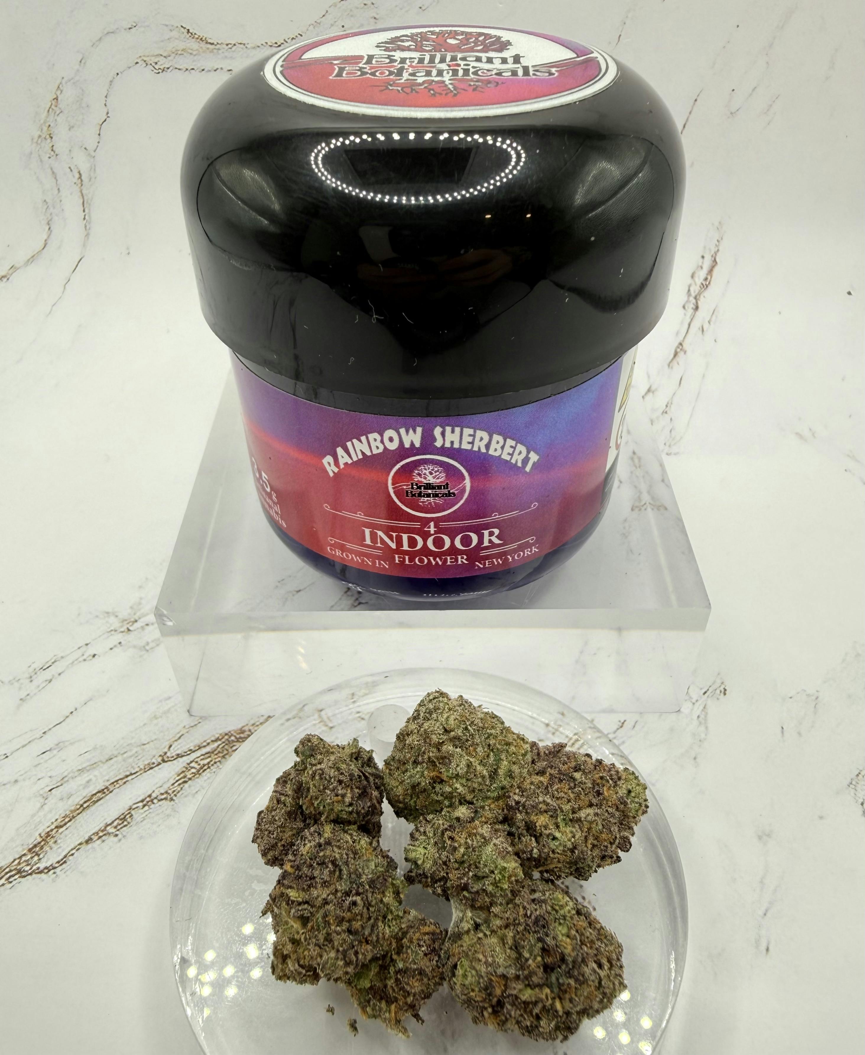 Brilliant Botanicals - Rainbow Sherbert #1 - 3.5g Flower