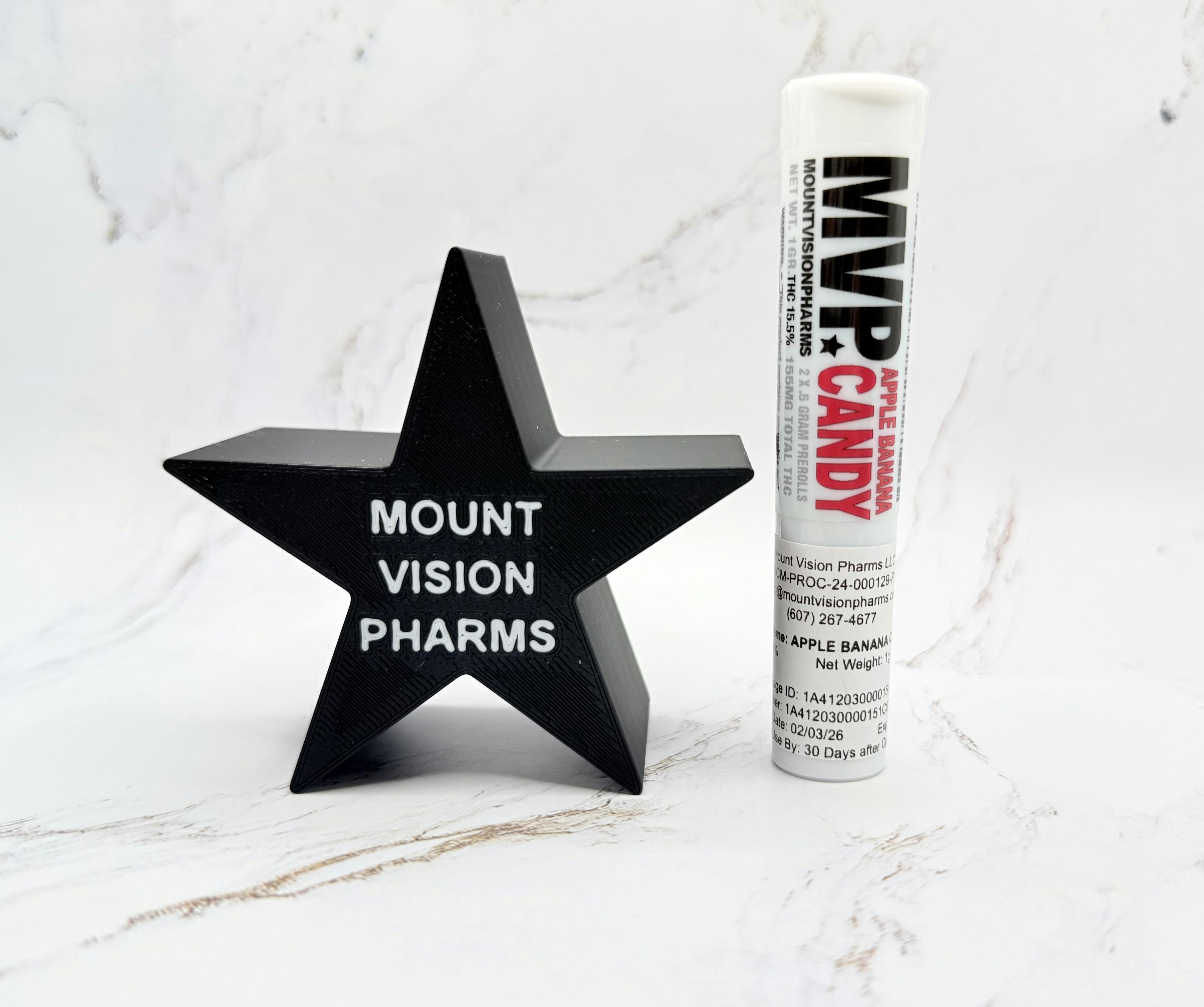 MVP - Apple Banana Candy - 2x 0.5g Pre rolls