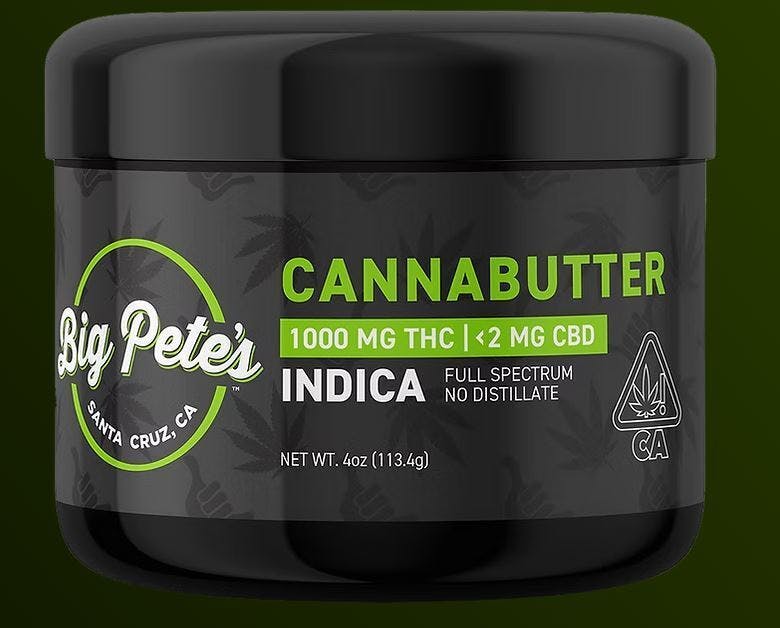 1000 MG: Cannabutter Jar