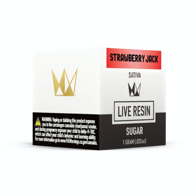 Strawberry: STRAWBERRY JACK [S] LIVE RESIN SUGAR - 1 g