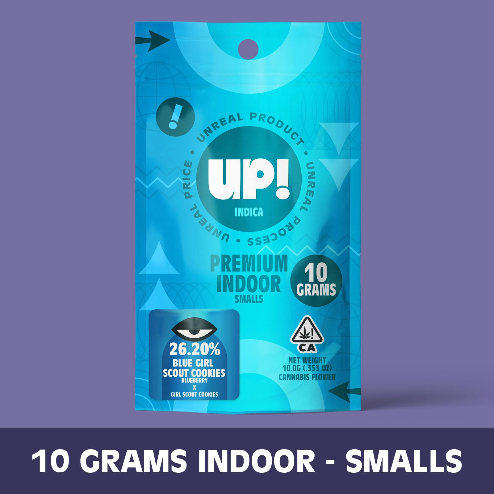 UP! - OG Story (Indica) Premium Indoor Smalls cannabis product