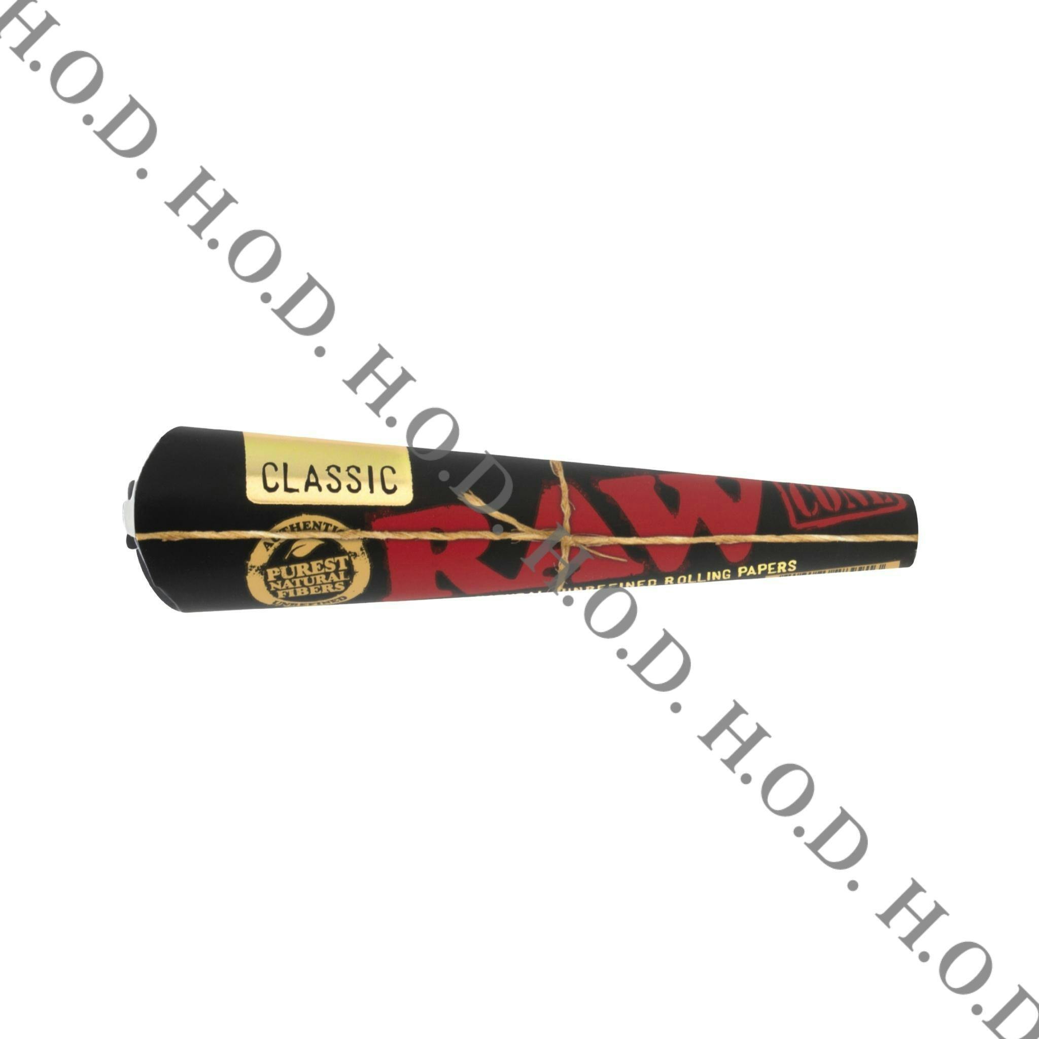 Raw Black King Size Cone 3 Pack