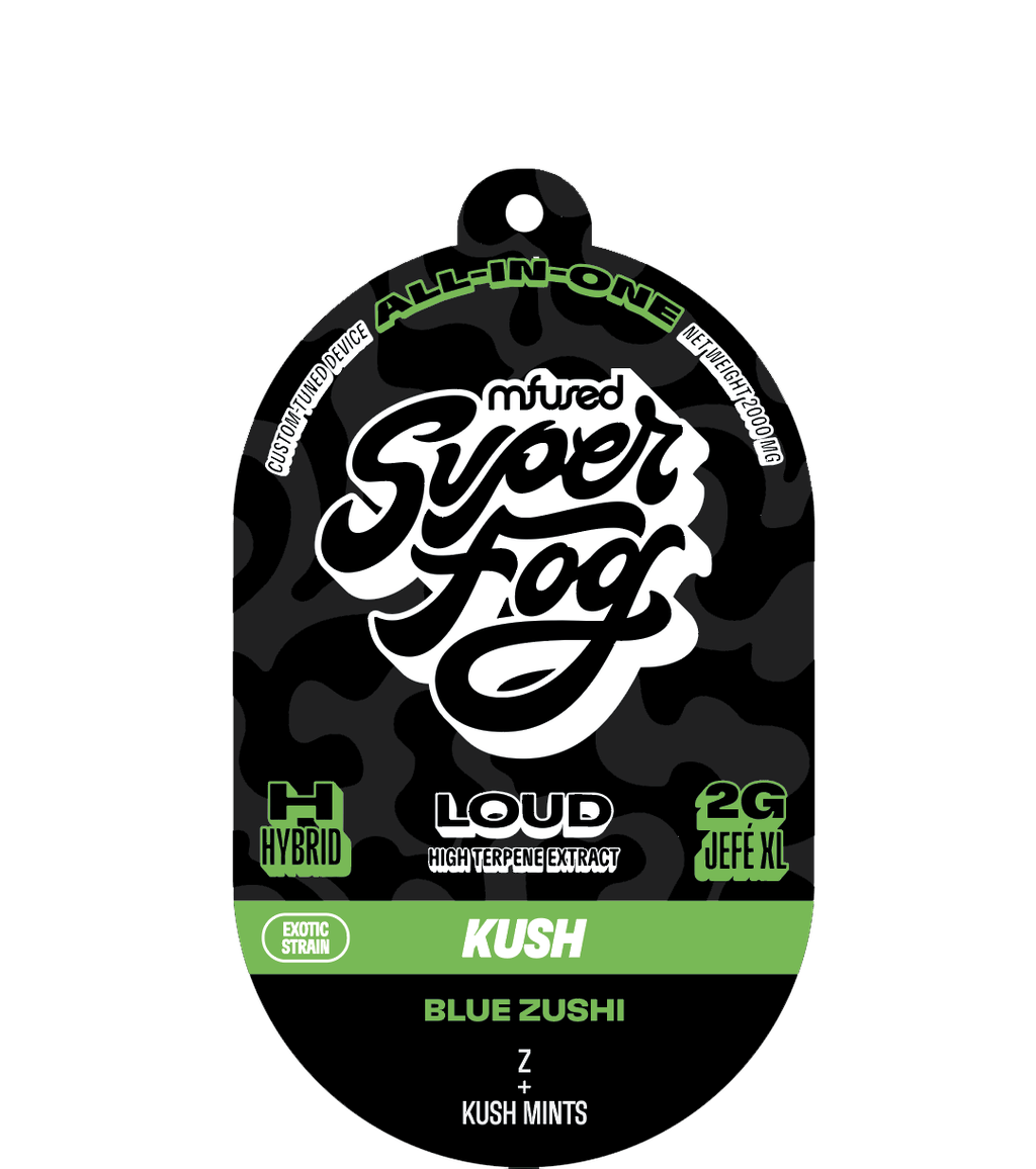 SuperFog Loud Blue Zushi HTFSE 2g All-In-One