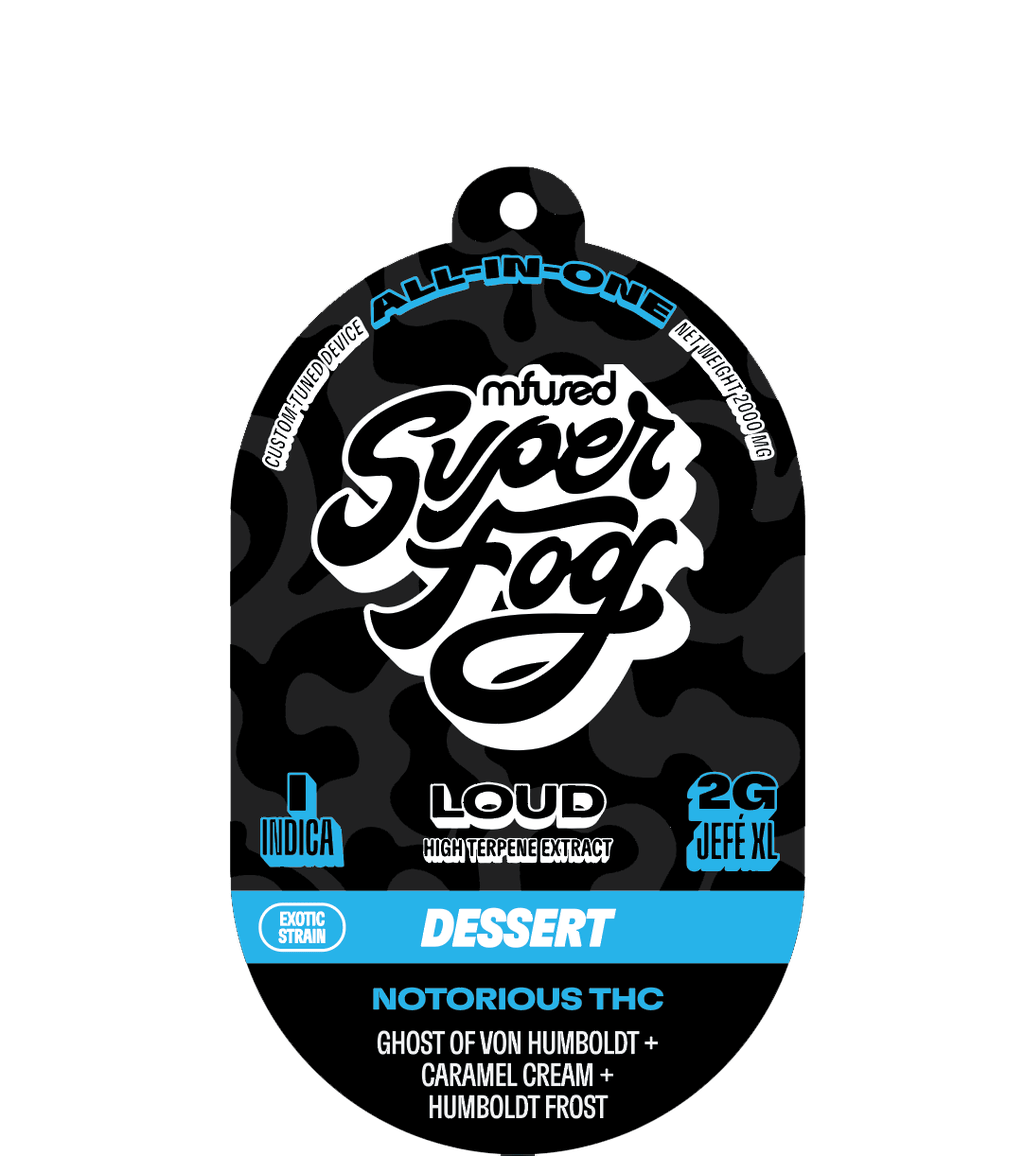SuperFog Loud Notorious THC HTFSE 2g All-in-One