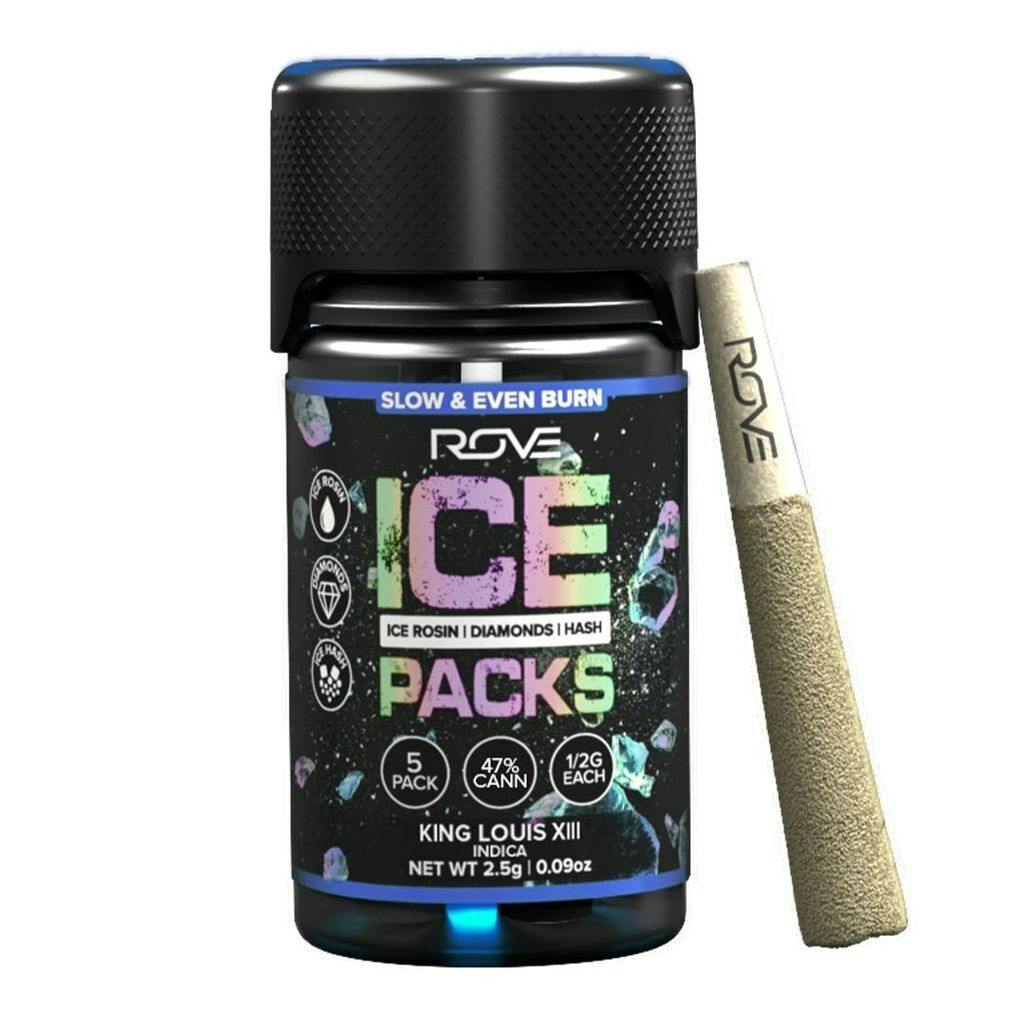 King · Infused Ice Packs · 5x 0.5g