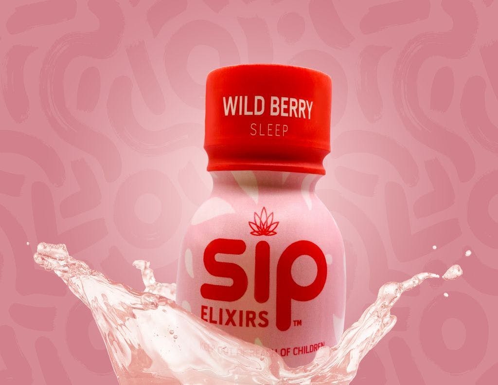 Sip Wild Berry Drink Mix 100mg   Beverage