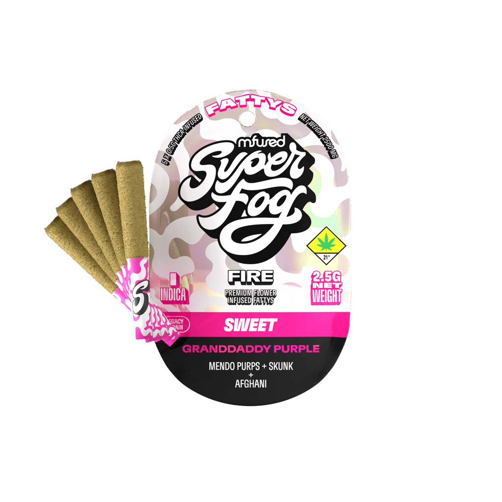 SuperFog Granddaddy Purple Infused Pre-Roll 2.5g