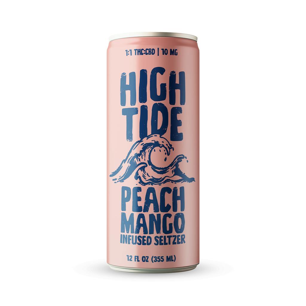 High Tide Peach Mango 1:1 Seltzer 10mg Beverage