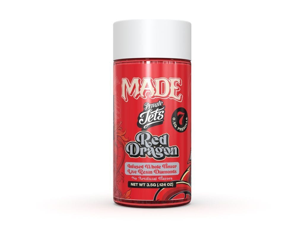 Jets Red Dragon Infused Pre-Roll 3.5g